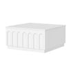 Cosmoliving White Lift Top Coffee Table with Large Hidden Compartment for Living Room
