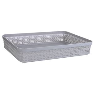 Ezy Storage Light Grey A4 Mode Tray