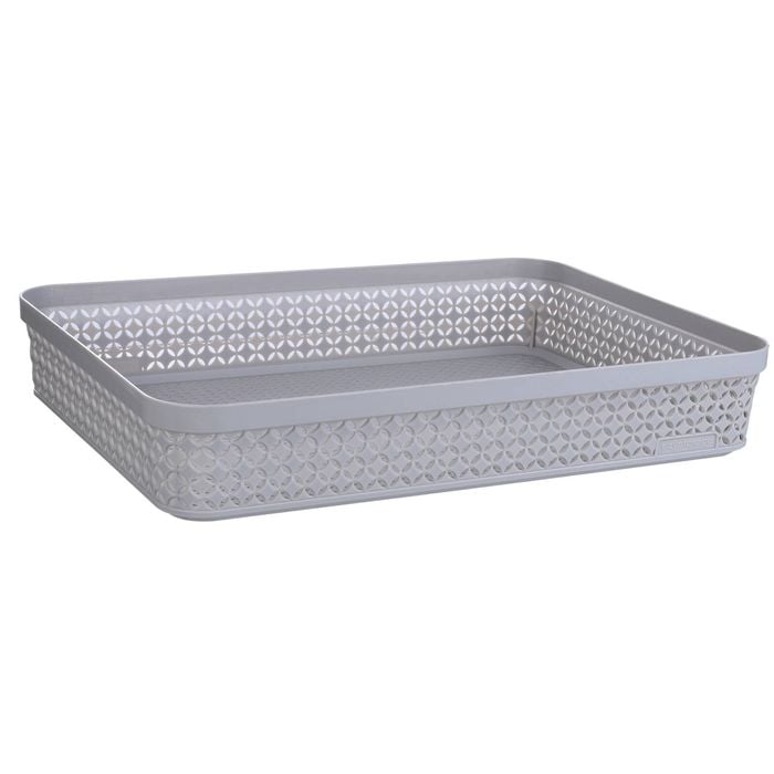 Ezy Storage Light Grey A4 Mode Tray - Bunnings Australia