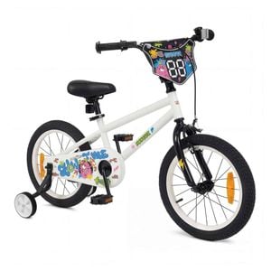 Costway 40cm Kid Bike Adjustable Bicycle Training Wheel Balance White