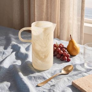Cadence & Co. Chianti Resin Pitcher Jug Vanilla