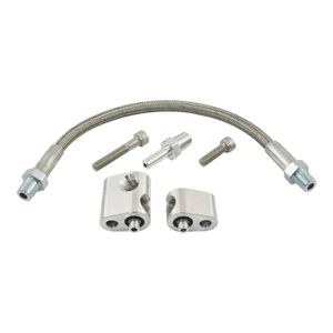 Calflow LS1 Cylinder Head Coolant Steam Port Crossover Throttle Body Bypass Kit - Holden