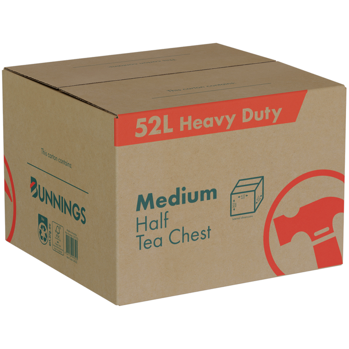 Bunnings 52L Heavy Duty Moving Carton