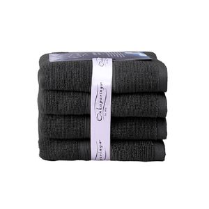 4PK Ultimate Alanya Turkish Cotton Hand Towel 550Gsm Highly Absorbant Castlerock