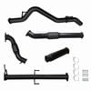 Ignite Exhausts Turbo Back For Mitsubishi Ml Triton 3.2l 3" Cat & Hotdog Black Aluminised Steel