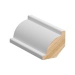 Porta 30 x 30mm 2.7m Ovolo Primed FJ Pine