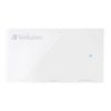 Verbatim 4-in-1 Universal USB 3.0 Memory Card Reader For Laptop/PC/Mac White
