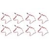 8PK R&M Unicorn Head Cookie Cutter Polyresin Coated Steel 12cm - Pink
