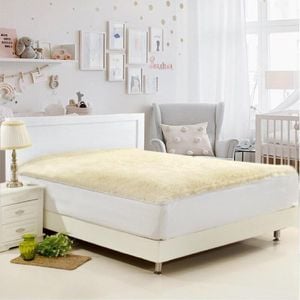 Woolcomfort King Single Aus Made Fully Fitted Magnetic Wool Underlay