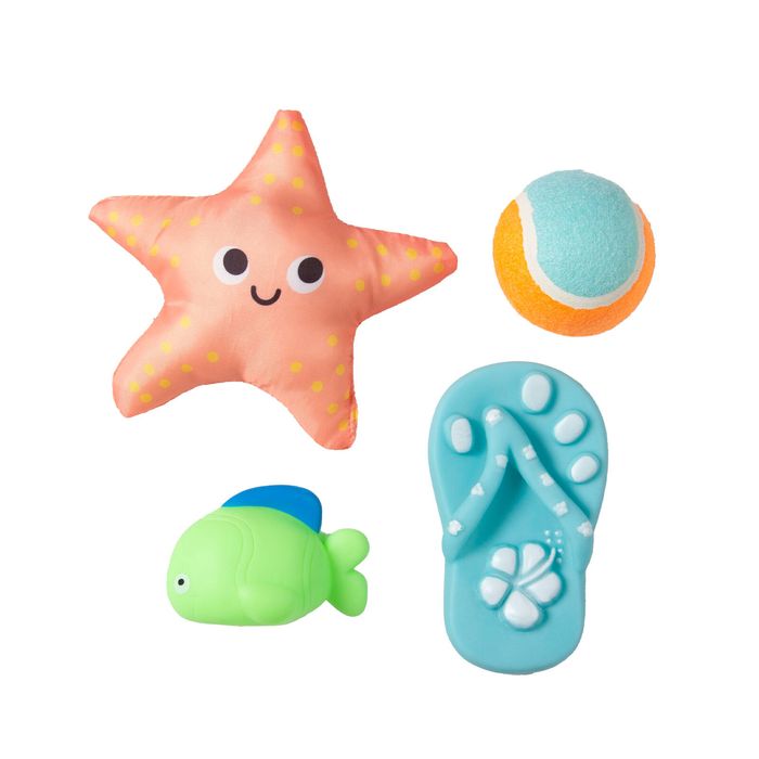 Happy Tails Water Toys - 4 Set
