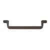Lane 128mm Gun Metal Flat End Handle - 4 Pack