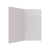 Stein 750 x 750 x 1830mm White 2-Sided Flat Wall Shower Liner 