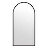 Elegant Collections Black Metal Arch Mirror X-Large