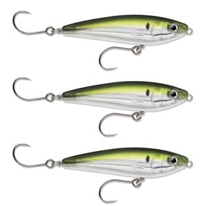 3x Rapala 7cm Saltwater X Rap SubWalk Walk the Dog Bait Fish Lures - Pilchard