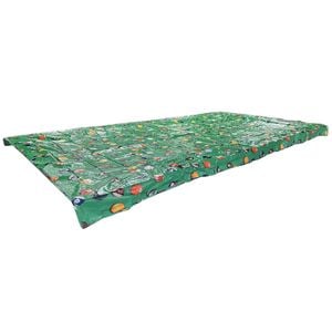 Sportivo Di Vinci 8ft Green Plastic Scratch-Resistant Billiard/Pool/Snooker Table/Air Hockey Table Cover