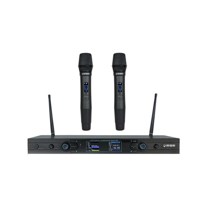 RBR D722 Digital UHF Wireless Microphone USB Charging Karaoke