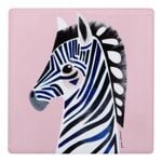 Maxwell & Williams Pete Cromer Wildlife Ceramic Square Coaster 9.5cm Zebra