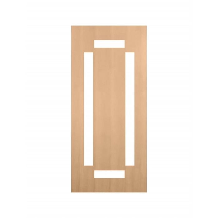 Woodcraft 2040 x 820 x 40mm Entrance Door Frosted Safety Glass SD53