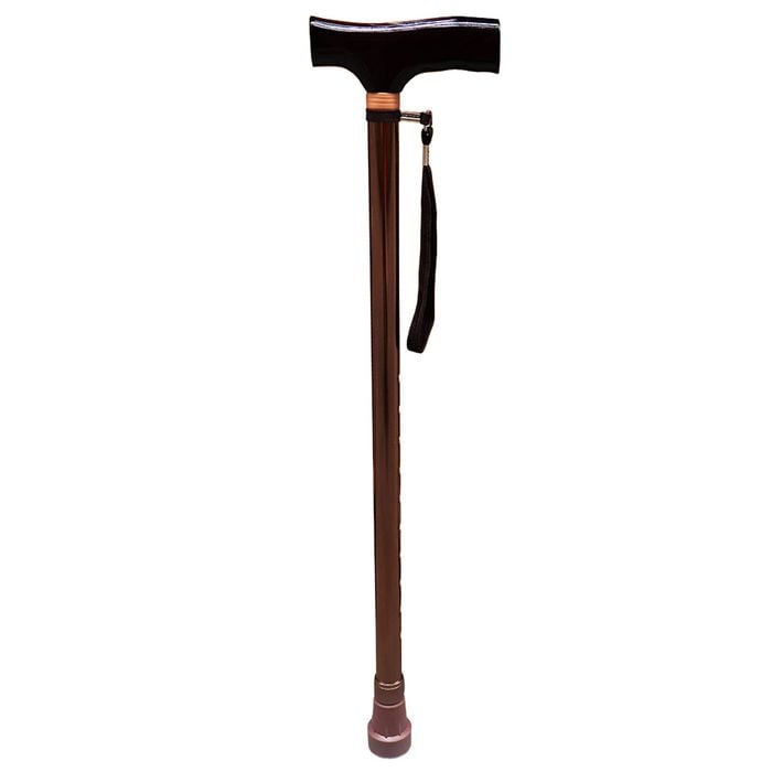 Livingstone Walking Stick Aluminium Bronze Adult Adjustable 68-90 cm