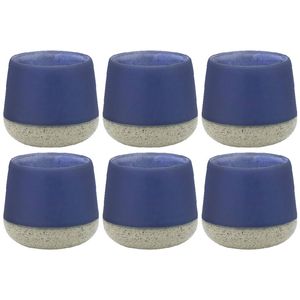 6PK Ecology Stoneware Kitchenware Hull Cuddle Drinking Mug Cup 270ml Periwinkle