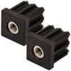 Richmond 40mm x M12 Square Threaded Tube Insert - 2 Pack