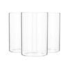 Argon Tableware 3 Piece Minimalistic Storage Jar Set - Round - 1 Litre