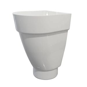 Rain Harvesting Leaf Catcha Slimfit Rain Head - 100x50mm