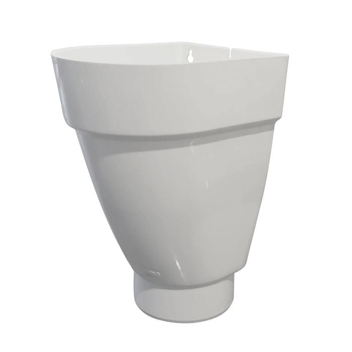 Rain Harvesting Leaf Catcha Slimfit Rain Head - 100x50mm