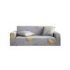SOGA High Stretch 3-Seater Geometric Print Sofa Slipcover
