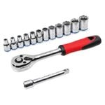 Trojan 14PC 1/4 Socket Set