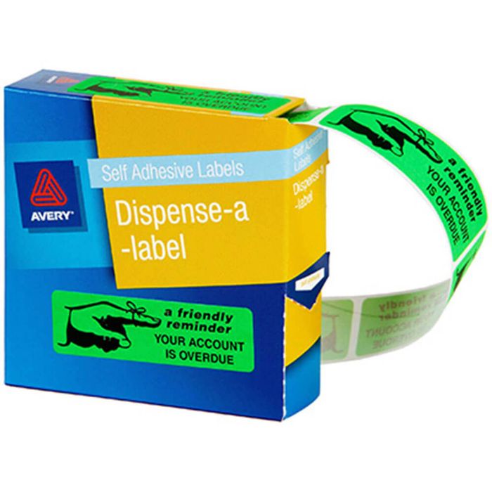 Avery Self-Adhesive Labels 125pcs (19x64mm) (Reminder)