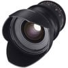Samyang 24mm T1.5 VDSLR UMC II Lens For Nikon Full Frame - Black