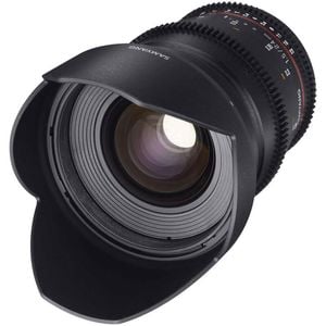 Samyang 24mm T1.5 VDSLR UMC II Lens For Nikon Full Frame - Black