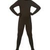 Second Skin Black Lycra Boys Costume - Medium