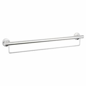 evekare 900mm Stainless Steel Towel Rail With Grab Rail