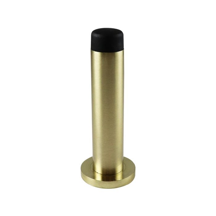 Adoored 85mm Brushed Brass Monument Door Stop - 85mm