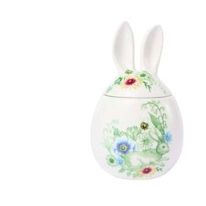 Maxwell & Williams Clover And Cottontail Bunny Canister Porcelain
