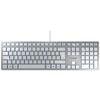 Cherry Kc 6000 Slim Wired Keyboard For Office (silver)