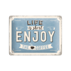 Nostalgic-Art Small Sign Enjoy the Coffee