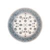 Riviera 84 200x200 Cream Blue Round Rug