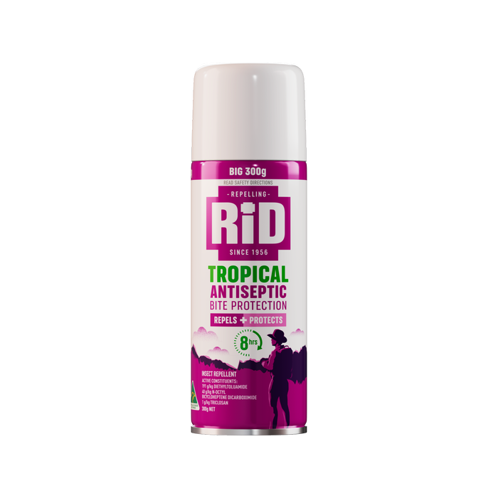 RID 300g Tropical Antiseptic Bite Protection Aerosol