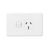 DETA X6 White 15 Amp Single Power Point