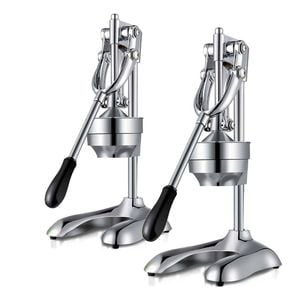 SOGA 2X Stainless Steel Manual Juicers – Silver