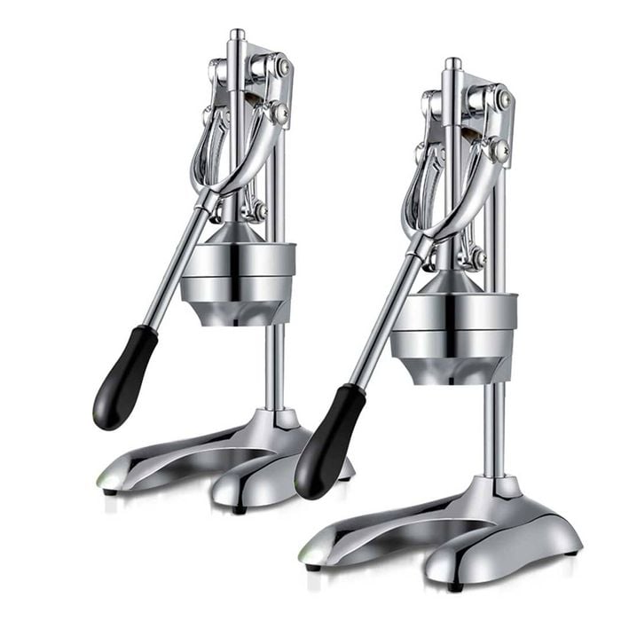 SOGA 2X Stainless Steel Manual Juicers – Silver
