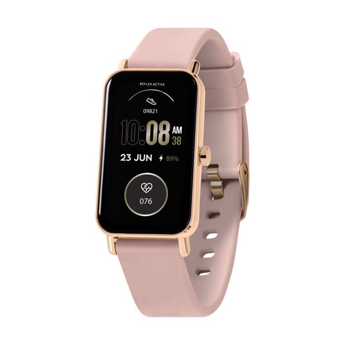 Reflex Active Series Nexus Strap 1.83 Inch Amoled Screen Smart Watch Pink