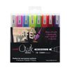 Uni Chalk Marker 1.8x2.5mm Bullet Tip Assorted (8pk)