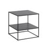 Modern Furniture PEBBLE Coffee Table 50x50cm - Black