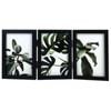 Frankie & Me Hinged 4x6'' Triple Picture Frame Home/Office Photo Decor Black