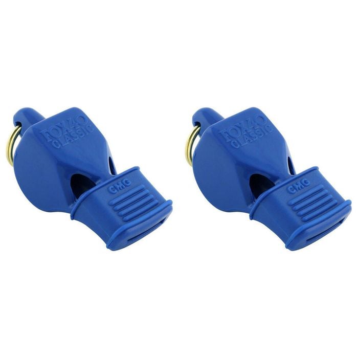 2PK Fox 40 Summit Classic CMG Whistle Outdoor Sports Accessory Blue