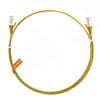 4Cabling 2m Yellow CAT6 Ultra Thin LSZH Ethernet Network Cable - 50 Pack
